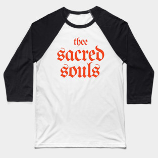 Thee Sacred Souls logo Baseball T-Shirt