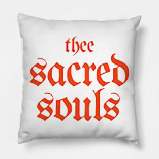 Thee Sacred Souls logo Pillow