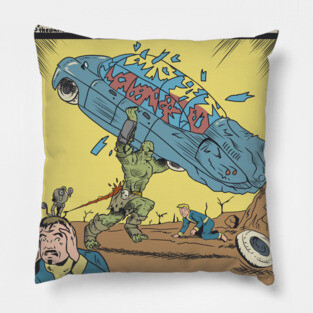Mutant Comics Shirt Pillow