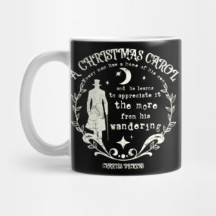 Wandering - A Christmas Carol vintage design Mug