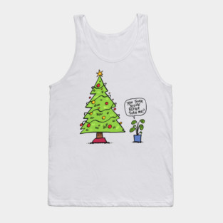 Xmas tree Tank Top