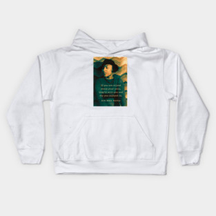 Zora Neale Hurston portrait and quote: “If you are silent about your pain, they’ll kill you and say you enjoyed it.” Kids Hoodie
