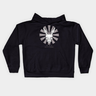 Donnie Darko Frank Retro Japanese Kids Hoodie