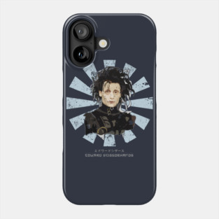 Edward Scissorhands Retro Japanese Phone Case