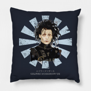 Edward Scissorhands Retro Japanese Pillow