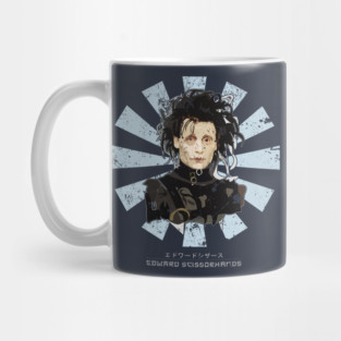 Edward Scissorhands Retro Japanese Mug
