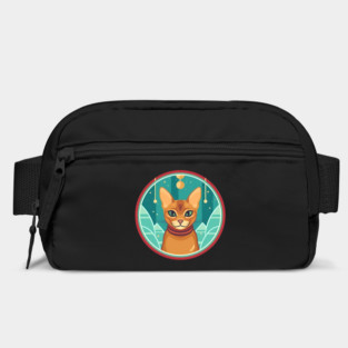 Abyssinian Cat Xmas Ornament, Love Cats Bag