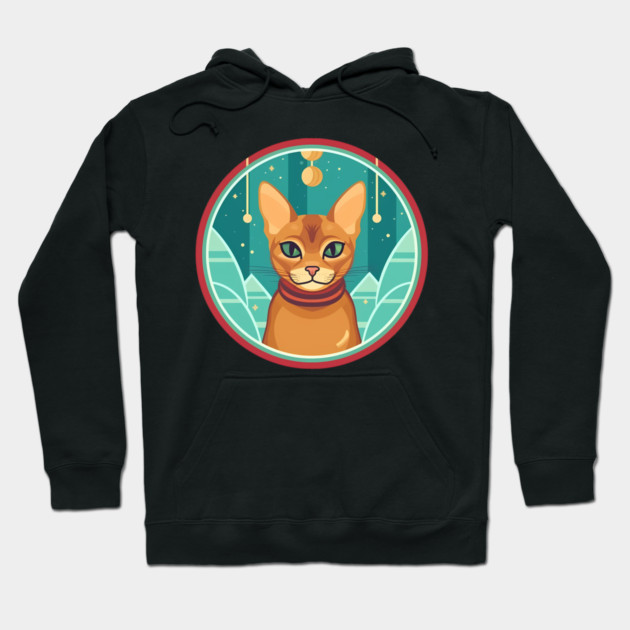 Abyssinian Cat Xmas Ornament, Love Cats Hoodie by logiamerch