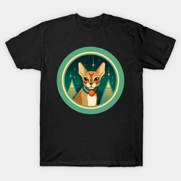 Abyssinian Cat Xmas Ornament, Love Cats T-Shirt by logiamerch