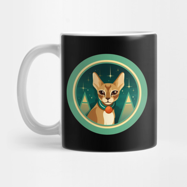 Abyssinian Cat Xmas Ornament, Love Cats by logiamerch