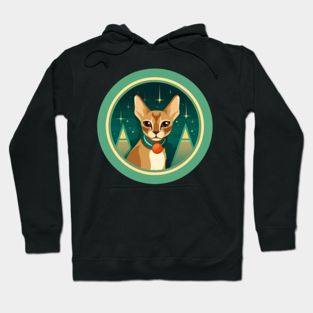 Abyssinian Cat Xmas Ornament, Love Cats Hoodie by logiamerch