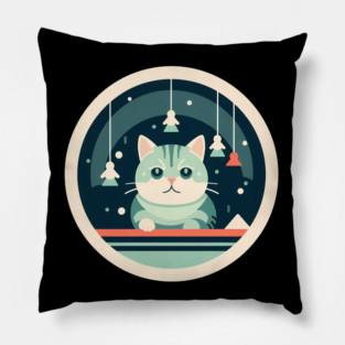 American Shorthair Cat Pillow