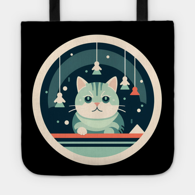 American Shorthair Cat Tote by logiamerch