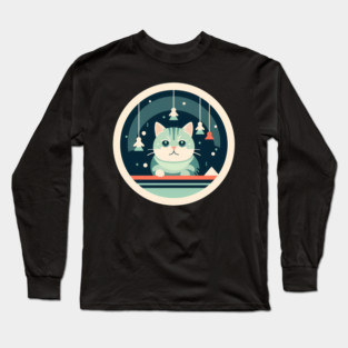 American Shorthair Cat Long Sleeve T-Shirt