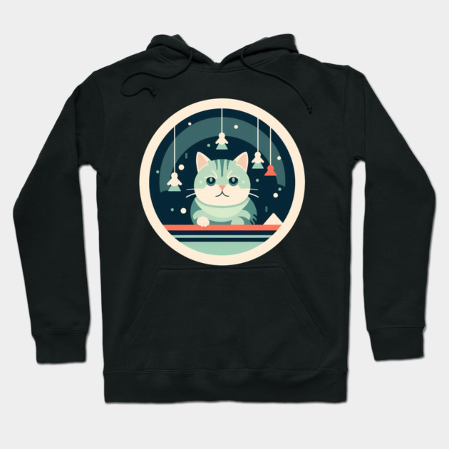 American Shorthair Cat Hoodie by logiamerch