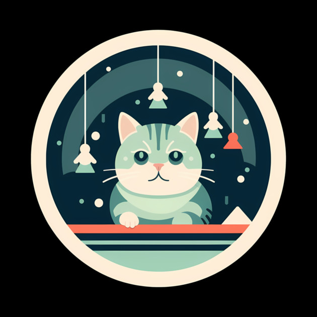 American Shorthair Cat by logiamerch