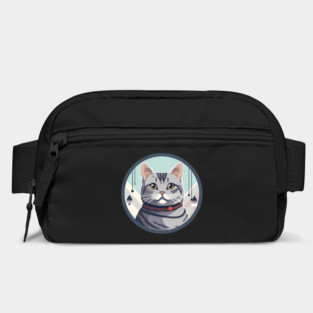 American Shorthair Cat Xmas Ornament Bag