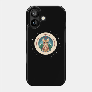 Bengal Cat Xmas Ornament, Love Cats Phone Case