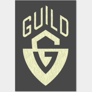 Guild Vintage Guitars Posters and Art