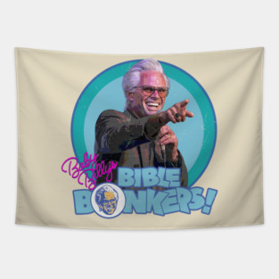 Bible Bonkers Retro Tapestry