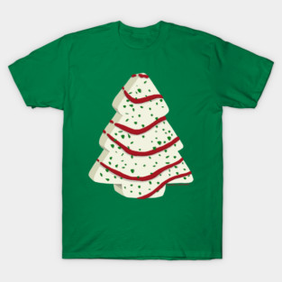 Christmas Tree Snack Cake T-Shirt