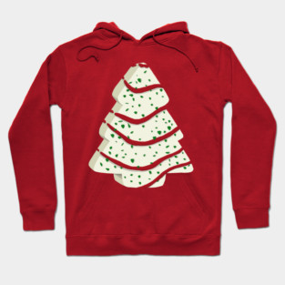 Christmas Tree Snack Cake Hoodie