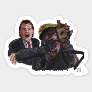Scrooged: Ghost of Christmas Past Sticker