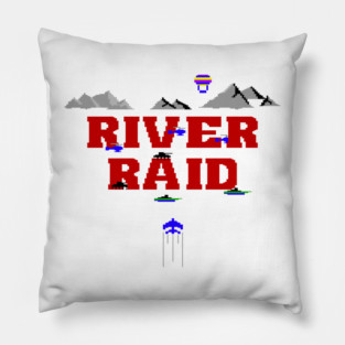River Raid Pillow