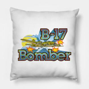 B-17 Bomber Pillow
