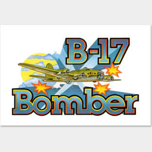 B-17 Bomber Posters and Art