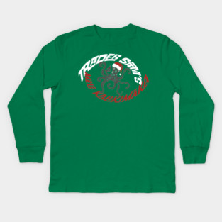 Grog Grotto Mele Kalikimaka Kids Long Sleeve T-Shirt
