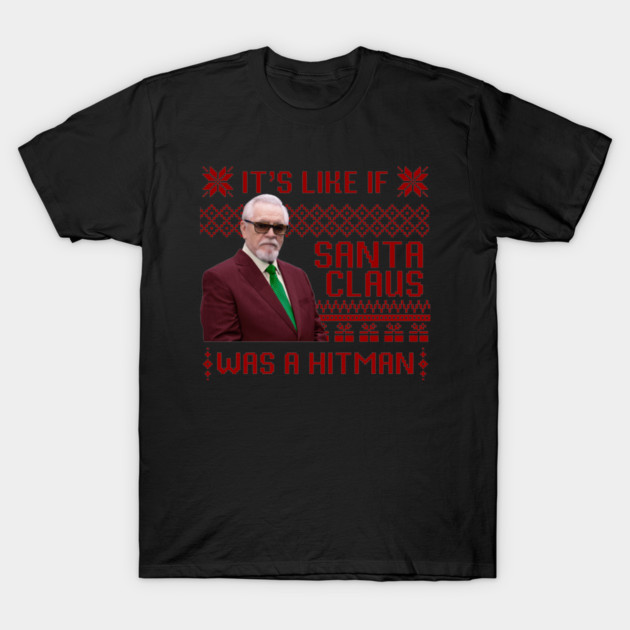 Logan Roy Christmas Succession Quote T-Shirt by matildailda