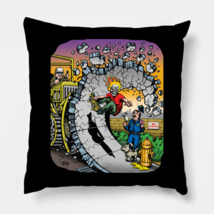 Concrete Wave Pillow