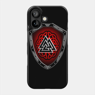 VIKING SHIELD 10 (Valknut) Phone Case