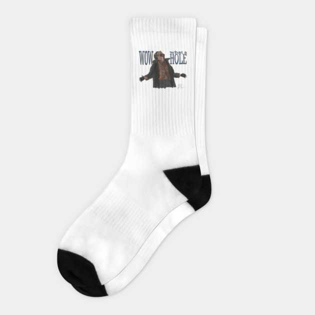 Home Alone 2: Marv Falls in a Hole Socks by 51Deesigns