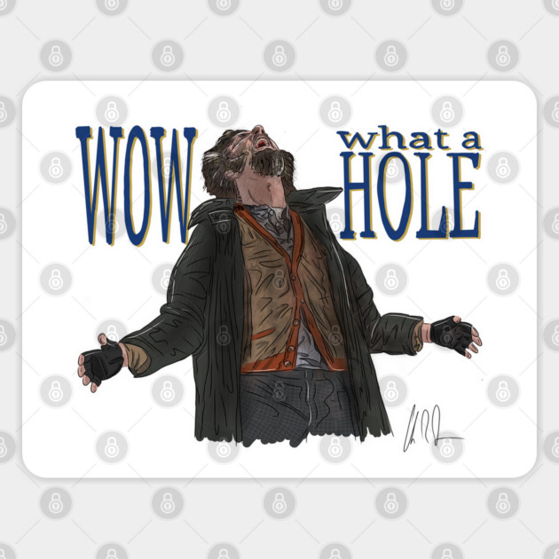 Home Alone 2: Marv Falls in a Hole Sticker by 51Deesigns
