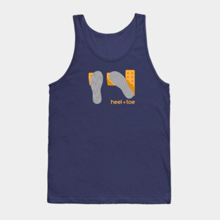 heel & toe Tank Top