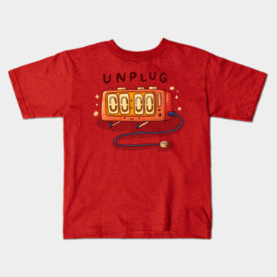 Unplug - Clock Kids T-Shirt