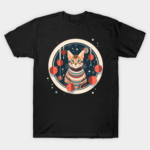 Bengal Cat Xmas Ornament, Love Cats T-Shirt by logiamerch