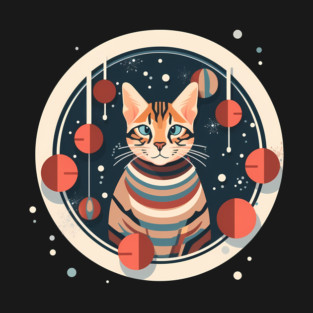 Bengal Cat Xmas Ornament, Love Cats T-Shirt