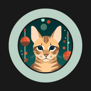 Bengal Cat Xmas Ornament, Love Cats T-Shirt