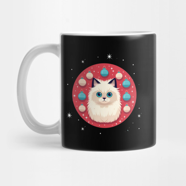 Birman Cat Xmas Ornament, Love Cats by logiamerch