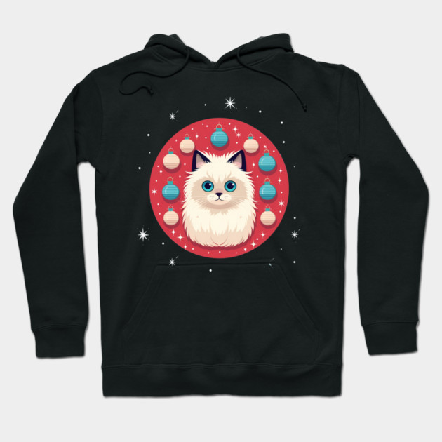 Birman Cat Xmas Ornament, Love Cats Hoodie by logiamerch