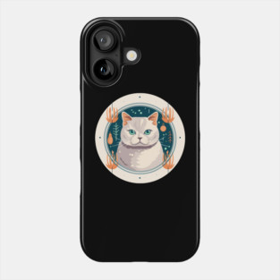 British Shorthair Cat Xmas Ornament, Love Cats Phone Case