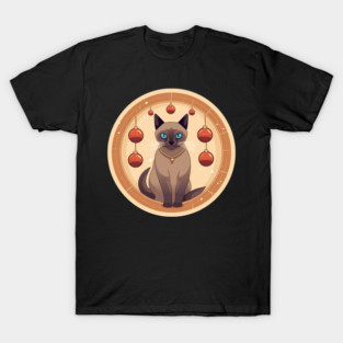 Burmese Cat Xmas Ornament, Love Cats T-Shirt