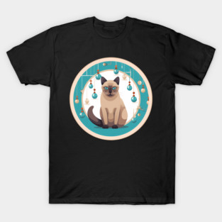 Burmese Cat Xmas Ornament, Love Cats T-Shirt