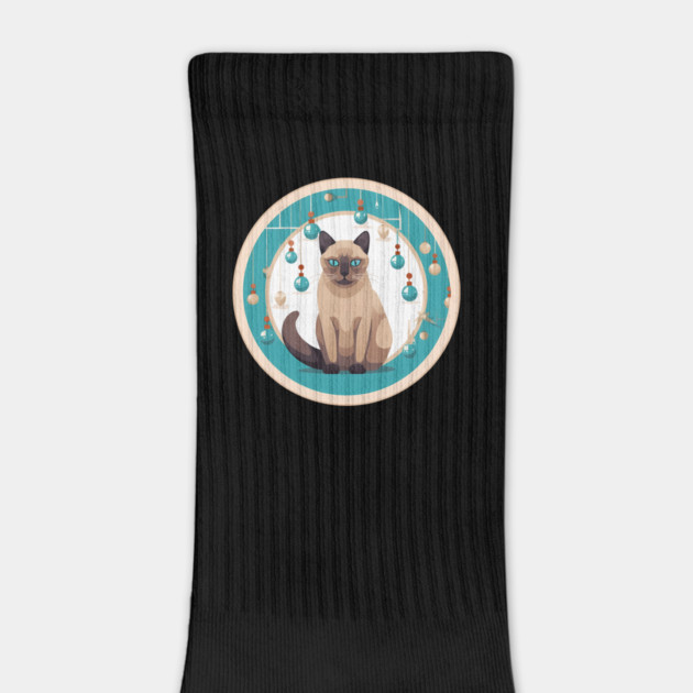 Burmese Cat Xmas Ornament, Love Cats by logiamerch