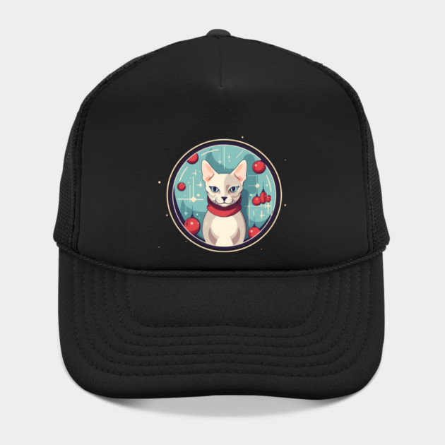 Devon Rex Cat Xmas Ornament, Love Cats by logiamerch