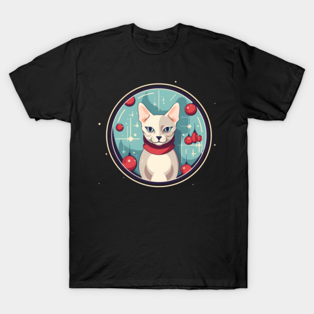 Devon Rex Cat Xmas Ornament, Love Cats T-Shirt by logiamerch