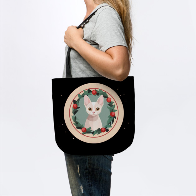 Devon Rex Cat Xmas Ornament, Love Cats by logiamerch